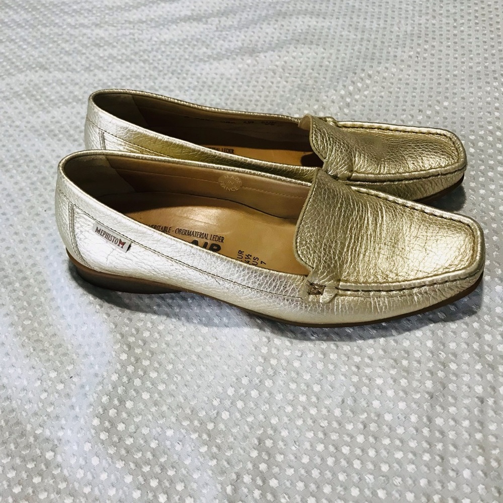 Mephisto gold mocasins - Picture 3 of 10